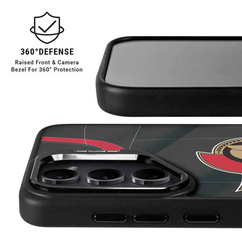 NHL Ottawa Senators Home Jersey Galaxy S24 FE Kickstand Case